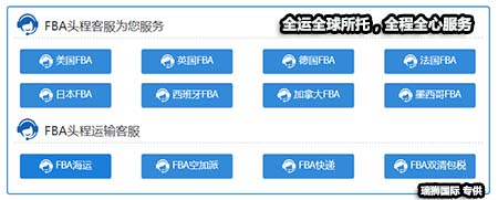 亞馬遜FBA頭程具體的貨代流程